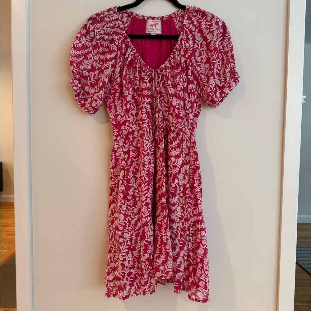 Banjanan pink print dress